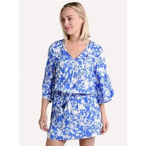 MAAJI Blue Beach Daze Dress - size Medium